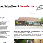 Schaffwerk-Newsletter